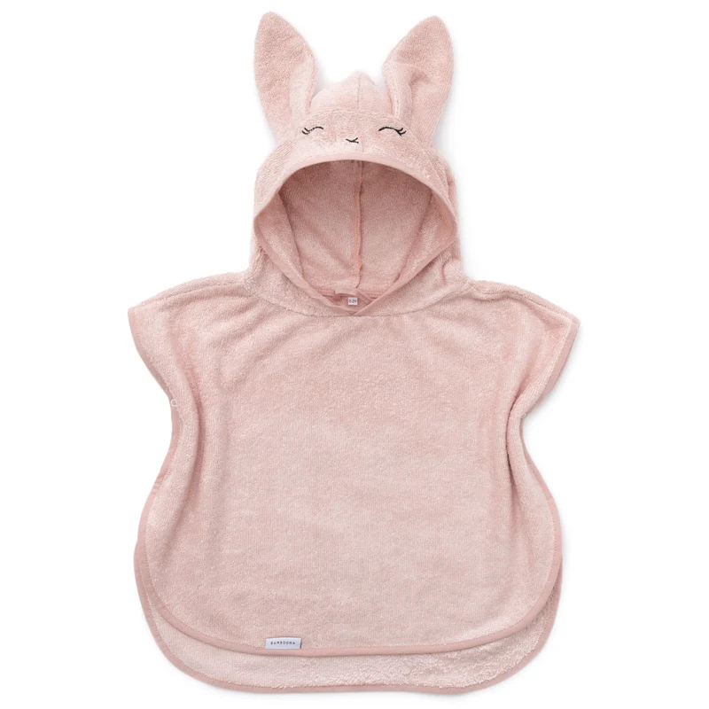 Poncho da Bagno Bambino in Spugna di Bambù Organico - Terry