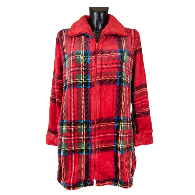 Vestaglia in Micropile Scozzese - Tartan