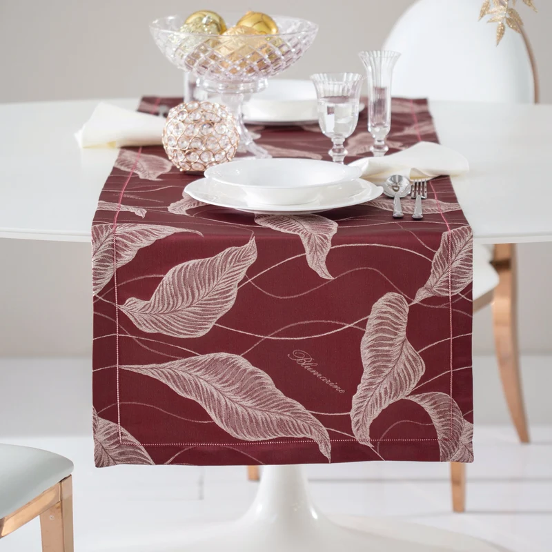 Runner Jacquard Tinto in Filo - Luce