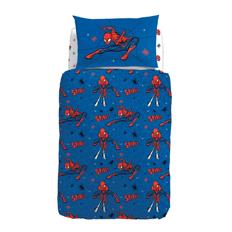 Completo Copripiumino spiderman spidey in Cotone