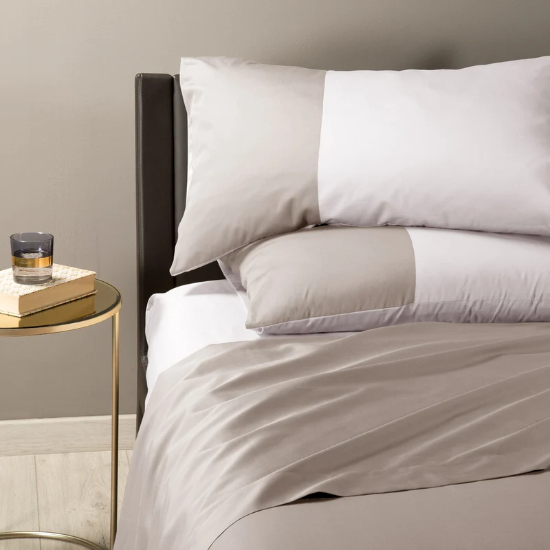 Completo Lenzuola suite Moderno in Raso di cotone