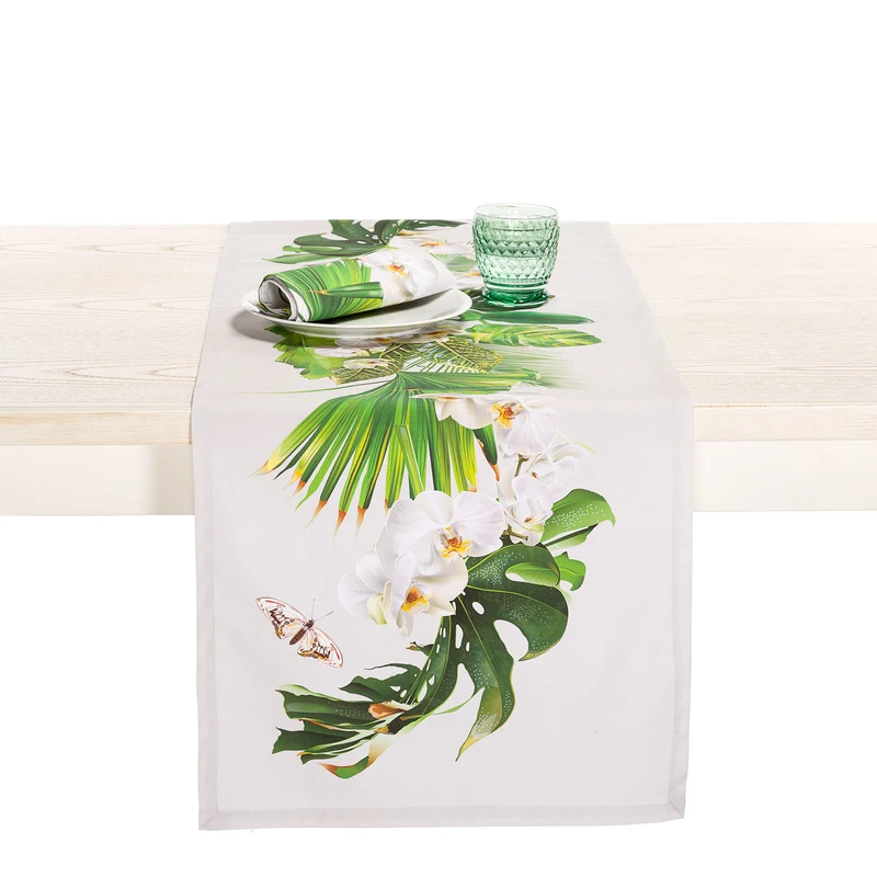 Runner tavola eden Floreale in Cotone