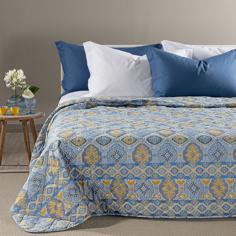 Copriletto Primaverile orlando Oasis in Cotone 80 gr/mq