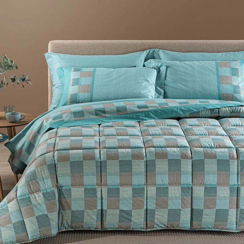 Trapunta oslo City Time in Cotone 300 gr/mq