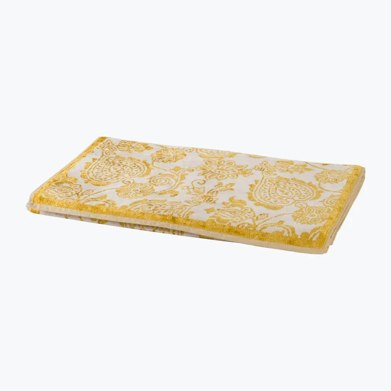 Telo Bagno firenze gold Moderno in Spugna 500 gr/mq