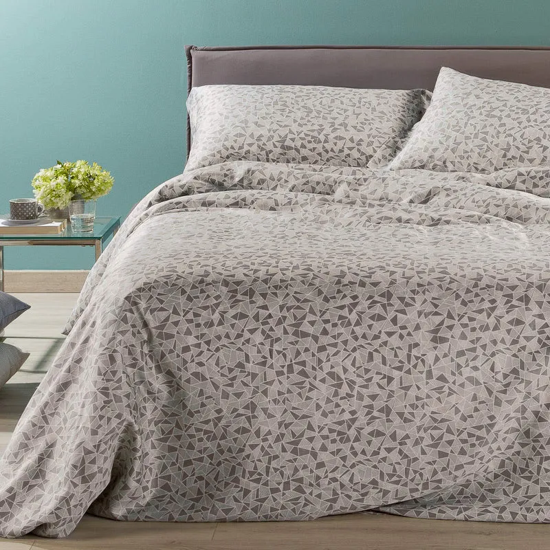 Completo Copripiumino in Raso di cotone Art Dreaming Floreale