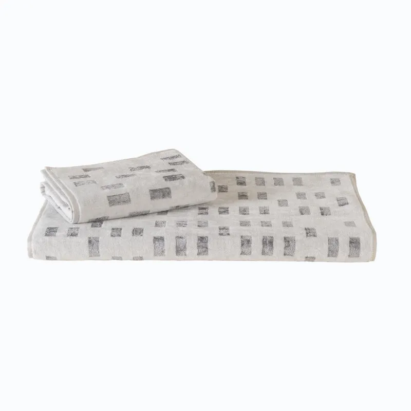 Asciugamano con Ospite palace silver Moderno in Spugna 500 gr/mq