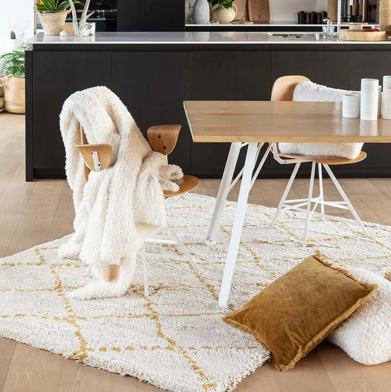 Tappeto Arredo per Interno con Fantasia Geometrica - Casablanca