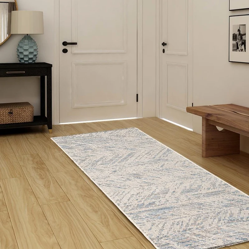 Tappeto Arredo per Interno/Esterno con Fantasia Chevron - Evora