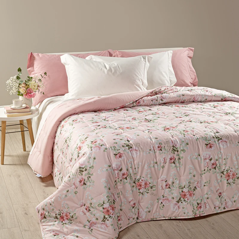 Trapunta Calduccia romantic fusion in Cotone 150 gr/mq