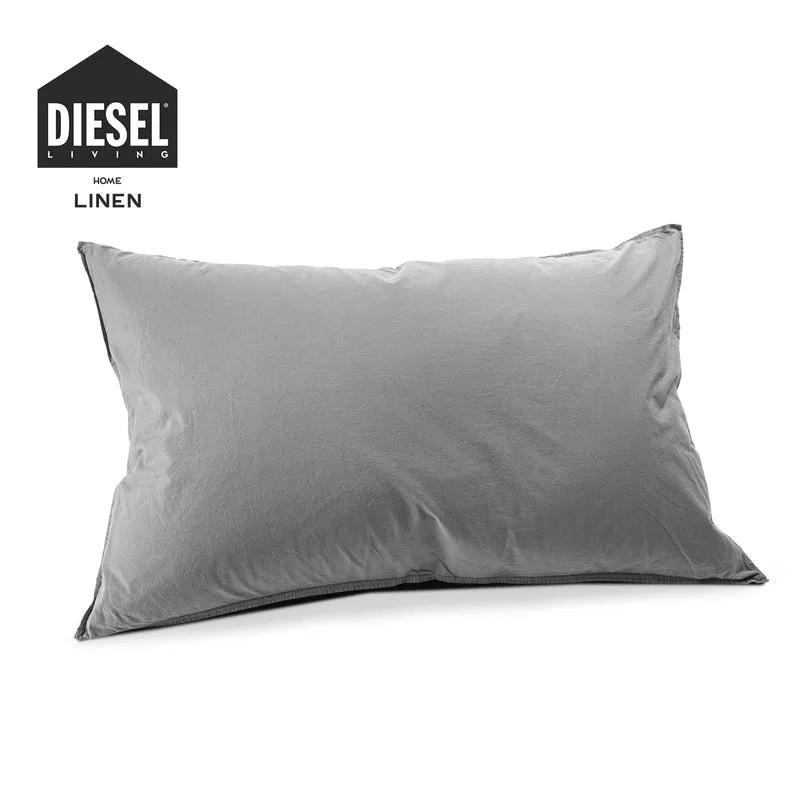 Coppia di federe solid stone in Cotone