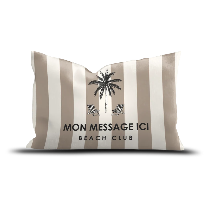 Cuscino da esterno personalizzato Dolce Beige