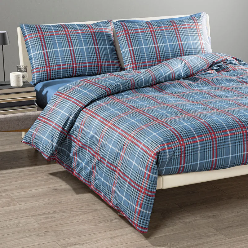 Completo Copripiumino Berry Moderno in Cotone