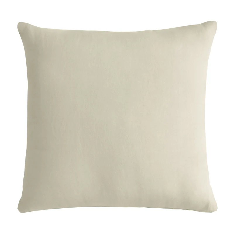Cuscino in Puro Cotone Stonewashed Tinta Unita - Senna