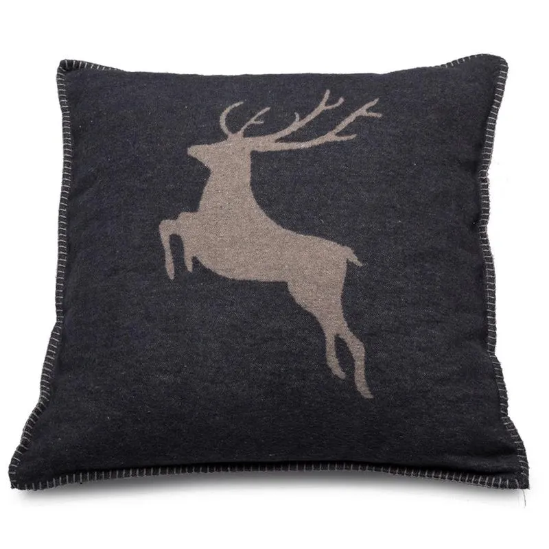 Copricuscino in cotone Fantasia - Deer