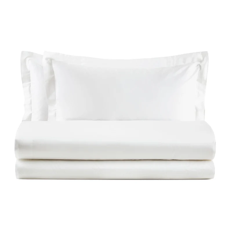 Completo Copripiumino in Raso 100% Cotone - Atene