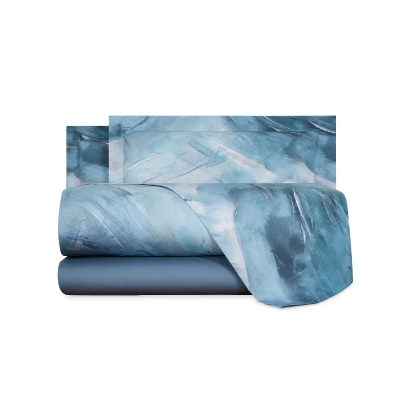 Completo Lenzuola wind Moderno in Percalle