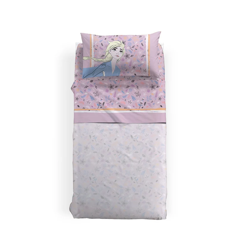 Completo Lenzuola in Cotone Frozen Mythic Cartoons Ragazza