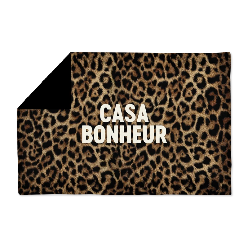 Coperta in velluto Leo di Casa Bonheur