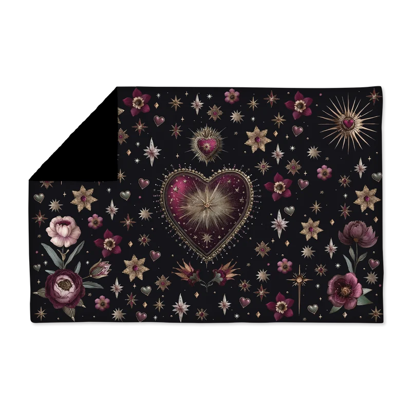 Coperta in velluto Corazon di Popayan