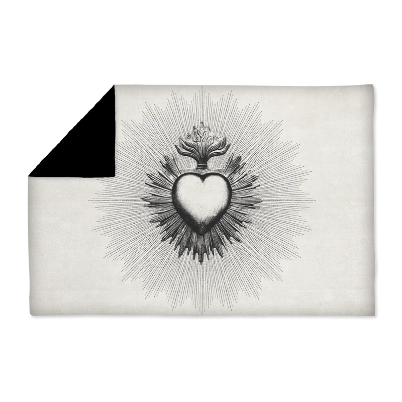 Coperta in velluto Santa Cruz Corazon