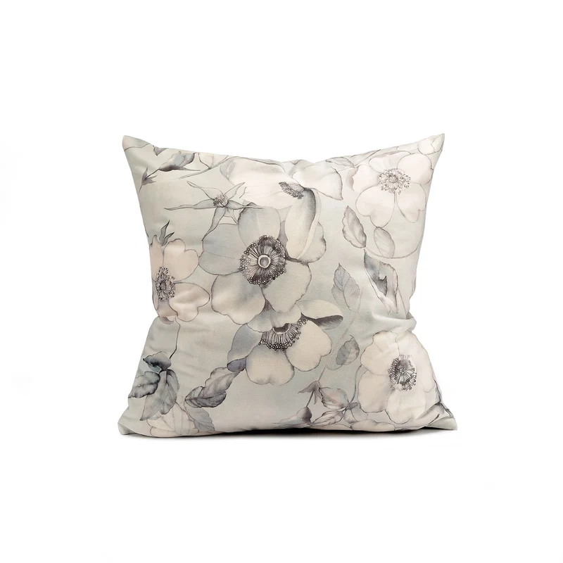 Cuscino d'arredo in Velluto Evelin Modern Floreale