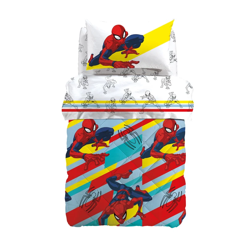 Trapunta in Cotone Spider-man Colors Marvel Ragazzo