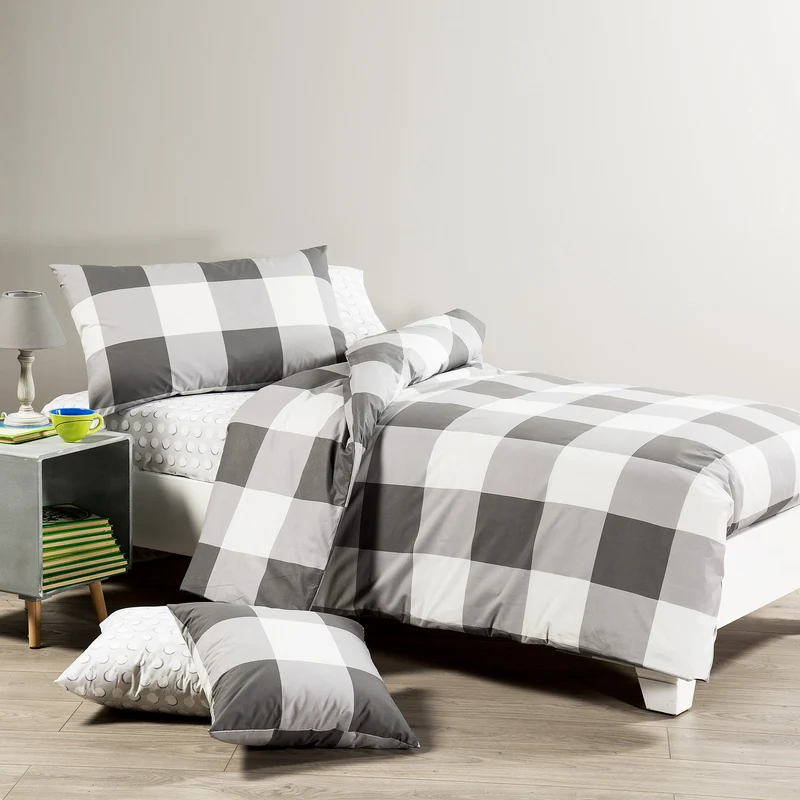 Copripiumino con federe in Cotone Campus Caleffi Kids Geometrico