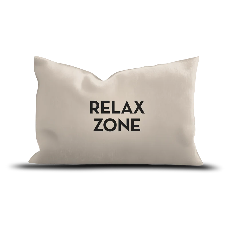 Cuscino in velluto Relax Zone