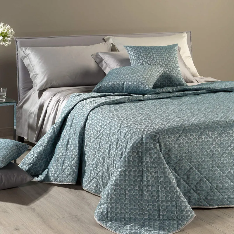 Copriletto Trapuntato in Raso Jacquard Mistral Dreaming Shabby Chic