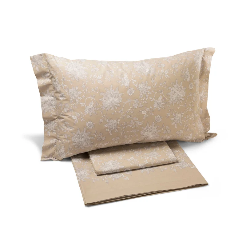 Completo Lenzuola in Percalle Firenze Dreaming Floreale