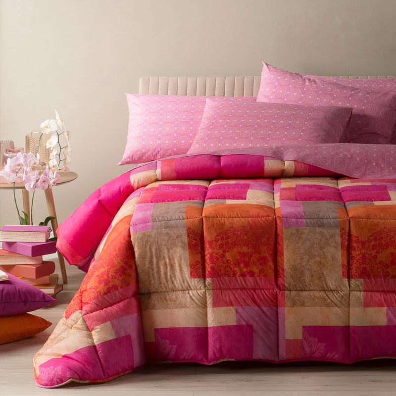 Trapunta esmeralda Bohemian in Cotone 300 gr/mq