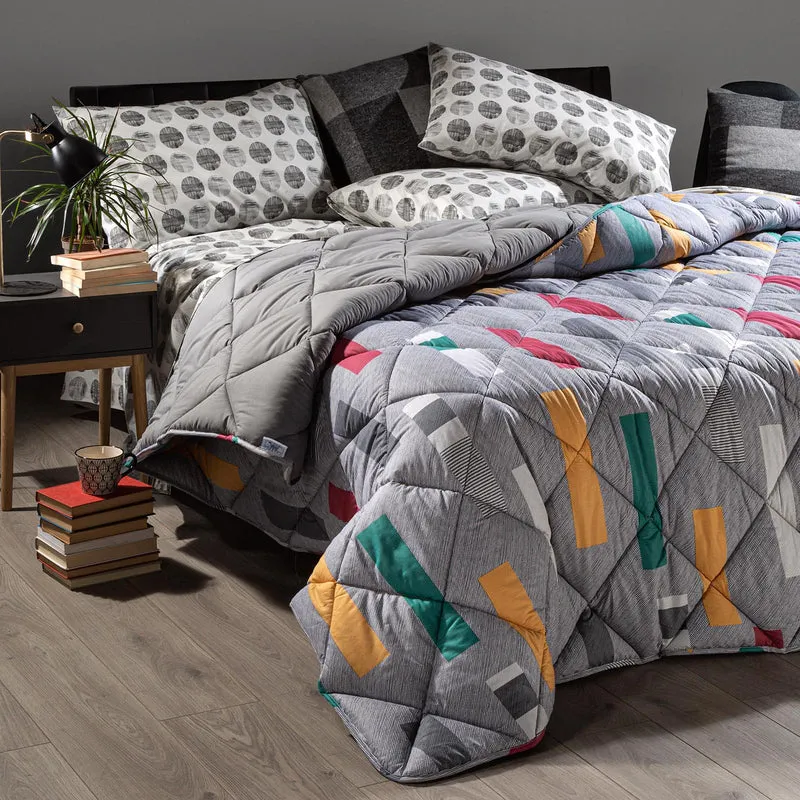 Trapunta denim Moderno in Cotone 300 gr/mq