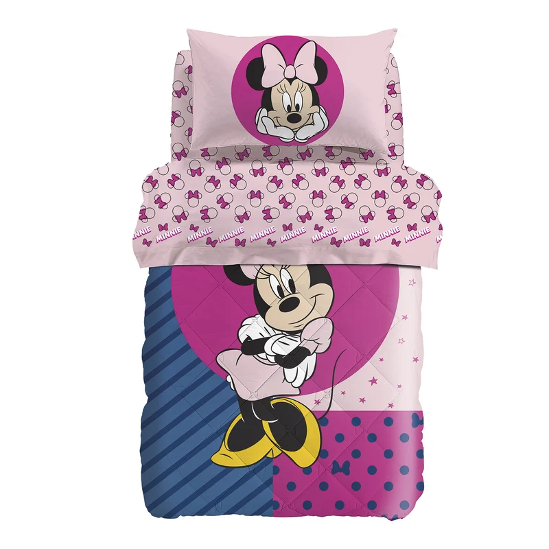 Trapunta minnie smile in Cotone 300 gr/mq