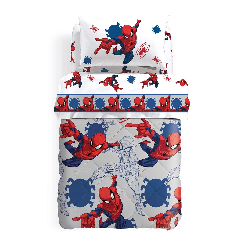 Trapunta spiderman america in Cotone 300 gr/mq