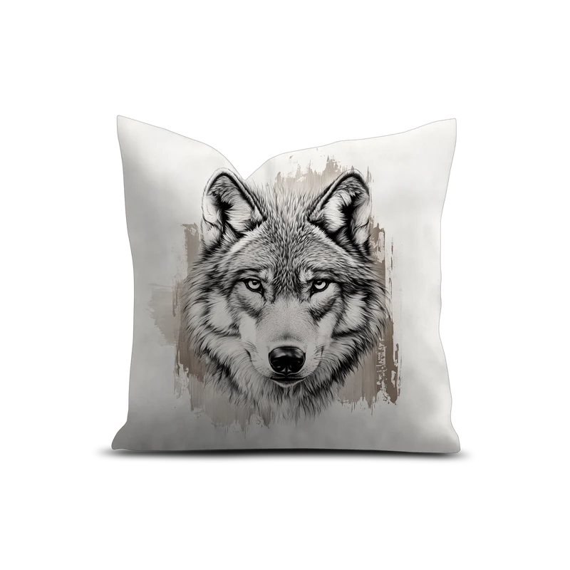 Cuscino in velluto Sestola Wolf