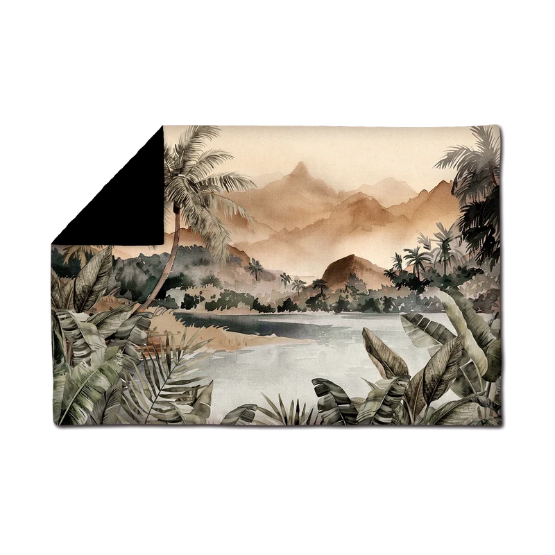 Jungle Bango Velvet Plaid