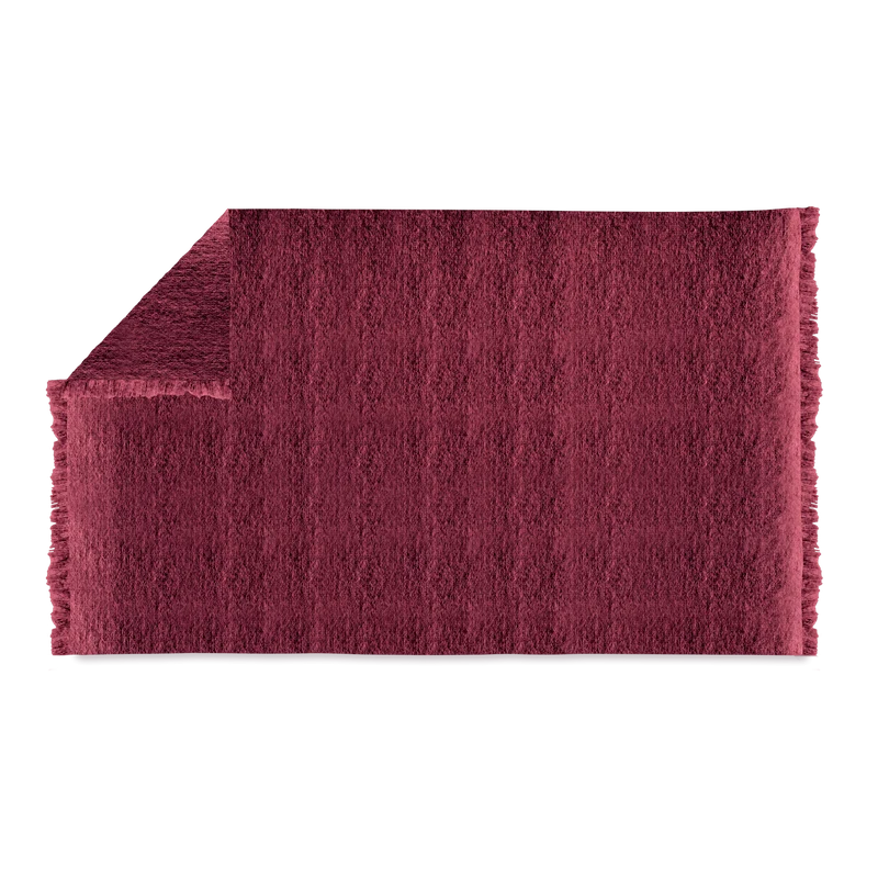 Coperta in mohair tinta unita Moscato