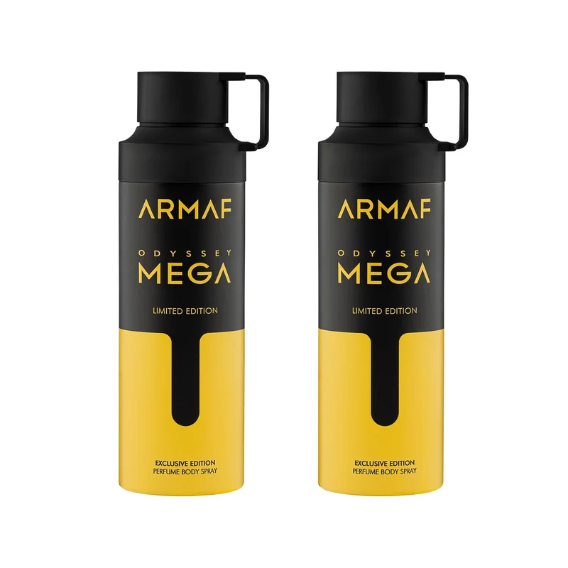 Armaf Odyssey Body Spray 200 ml – Set 2 Pezzi – Spray Corpo Profumato Uomo e Unisex Il Gruppone