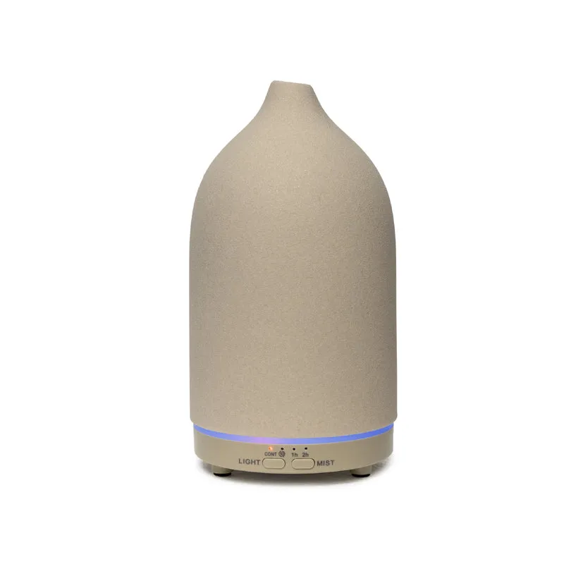 Diffusore di Aromi 80 ml in Ceramica con Luce LED 7 Colori, Il Gruppone