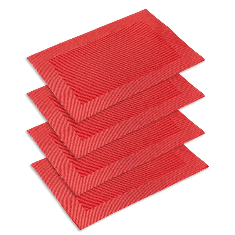 Set 4 Tovagliette Americane 45x30 cm in PVC Intrecciato il Gruppone