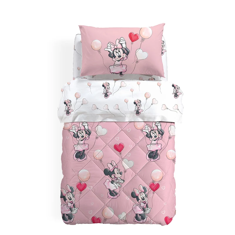 Trapunta in Cotone Minnie Love Cartoons Ragazza