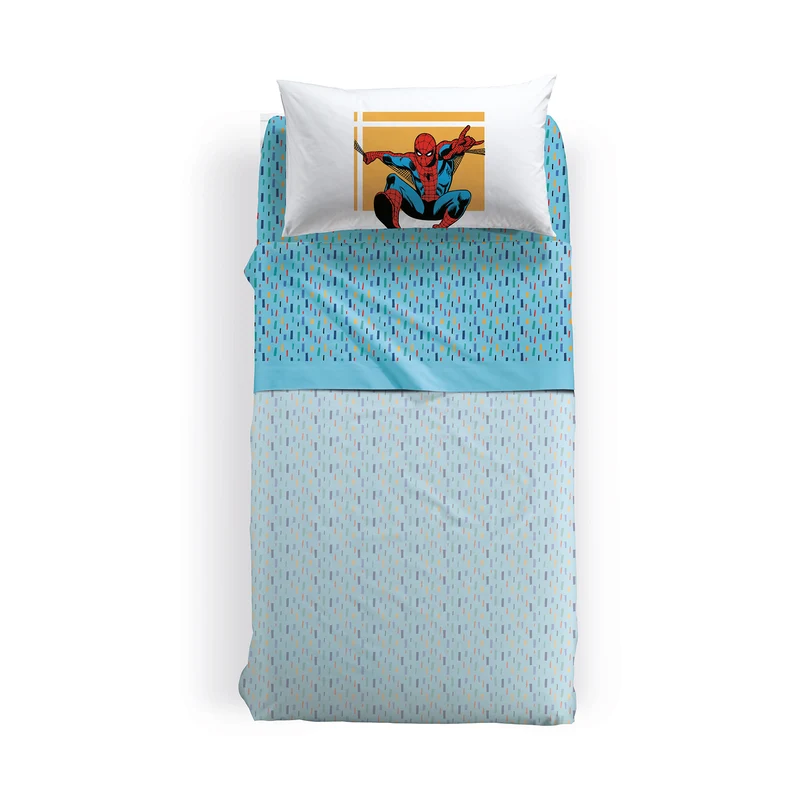 Completo Lenzuola spiderman america in Cotone