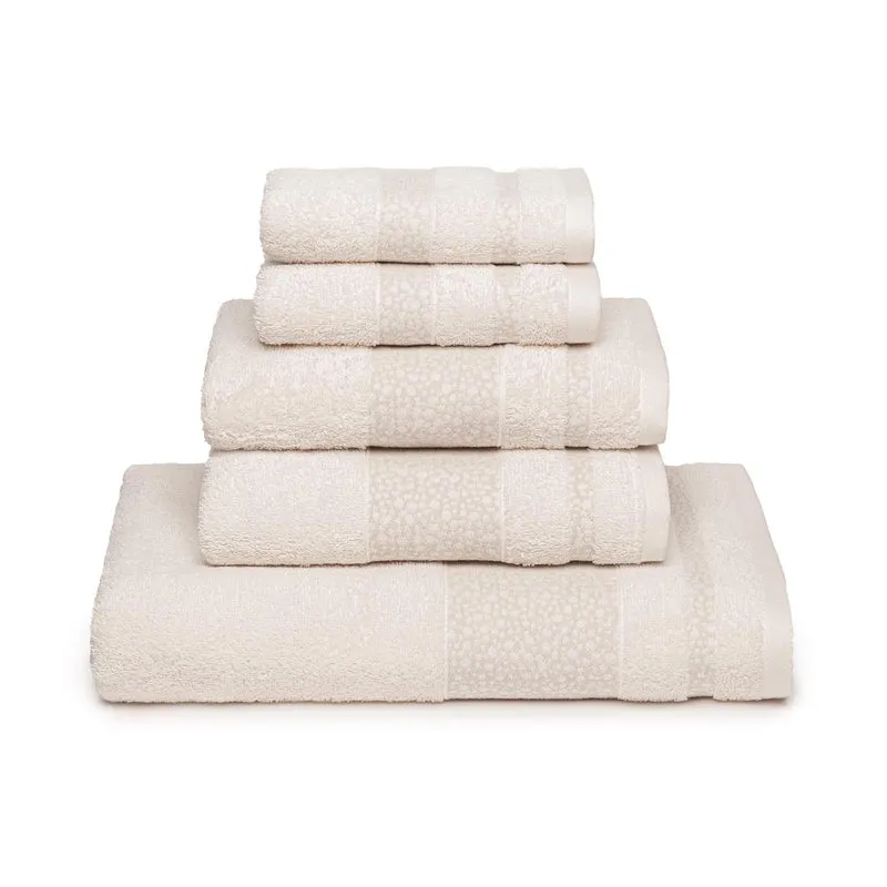 Set asciugamani in spugna smith in Cotone 450 gr/mq