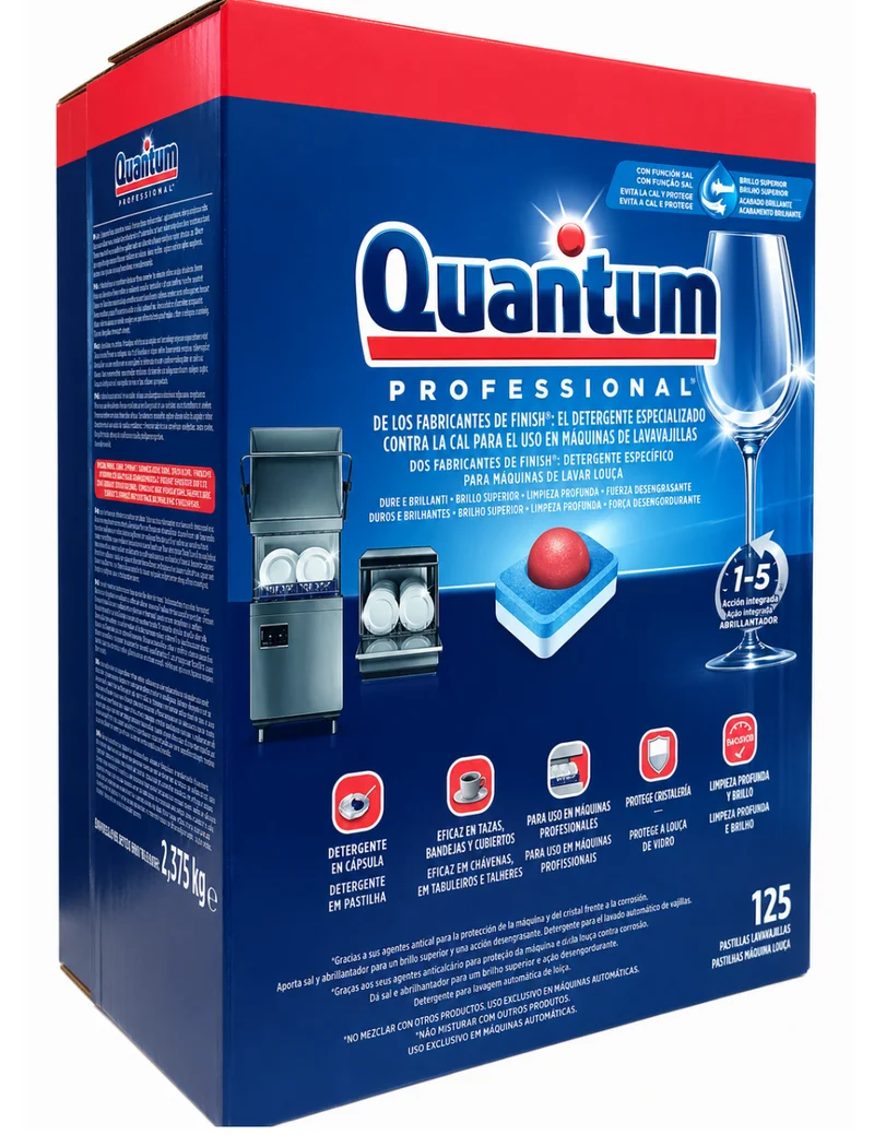 Pastiglie Lavastoviglie Quantum Professional 125 Tabs Il Gruppone