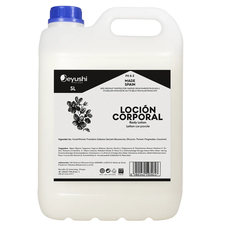 Garrafa de Loción Corporal x 5 litros