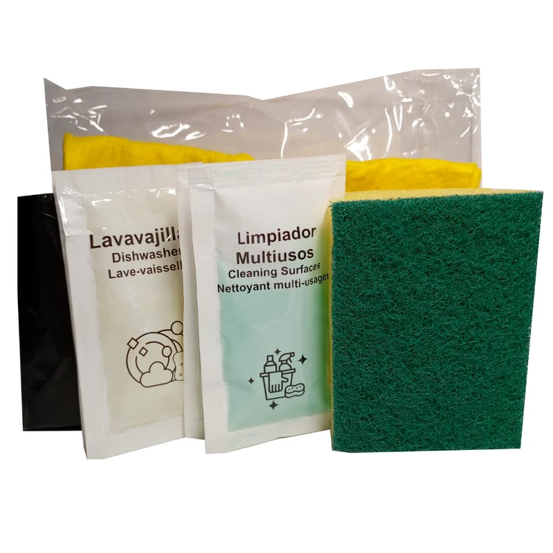 Kit de Limpieza Sobres 15 ml Bolsa Plástico