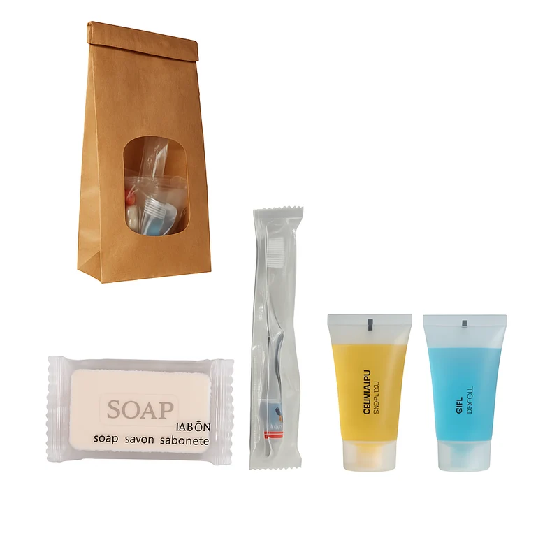 Kit de Bienvenida Hotel Bolsa Kraft