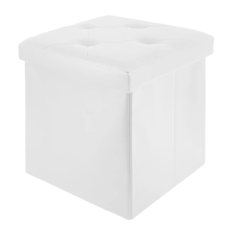 Pouf Poggiapiedi In Ecopelle 2 In 1 Il Gruppone