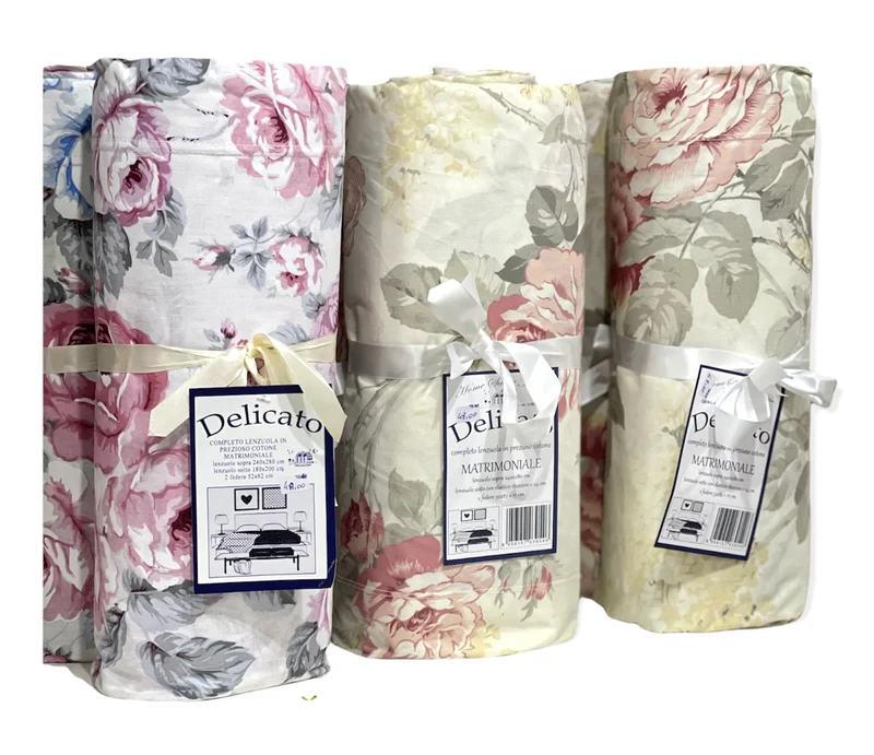 Completo letto matrimoniale con Rose